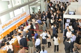 eHealth Forum 2009 Registration and Exhibition Area