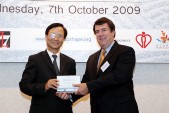 (Left to Right) Dr CP WONG and Dr Charles JAFFE