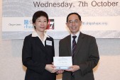 (Left to Right) Ms Vicky FUNG and Dr CP HO